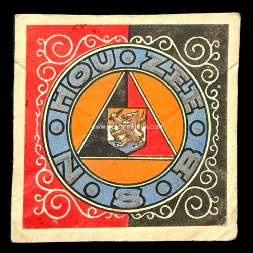 NSB Sluitzegel NSB enveloppe sealing stamp - 1934