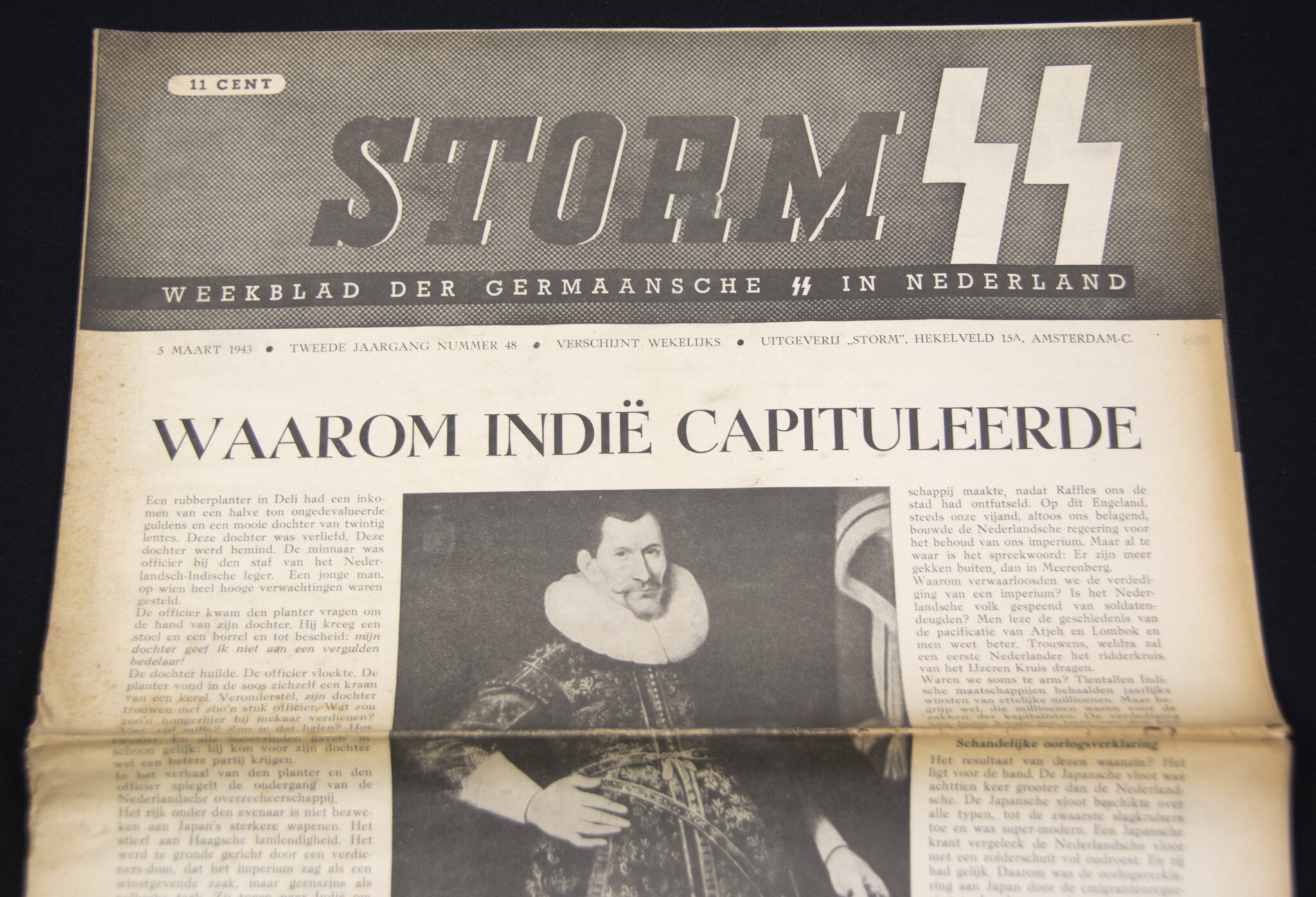 (Newspaper) Storm SS – Tweede Jrg. Nr. 48 – 5 Maart 1943(Newspaper) Storm SS – Tweede Jrg. Nr. 48 – 5 Maart 1943(Newspaper) Storm SS – Tweede Jrg. Nr. 48 – 5 Maart 1943