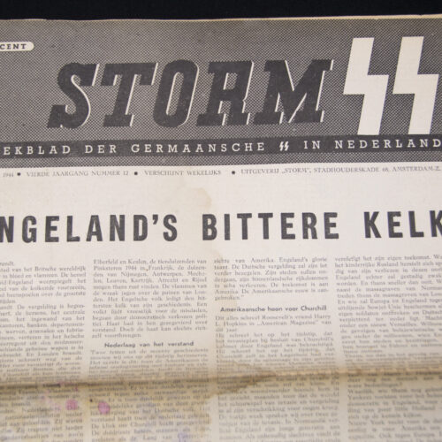 (Newspaper) Storm SS – Vierde Jrg. Nr. 12 – 23 Juni 1944(Newspaper) Storm SS – Vierde Jrg. Nr. 12 – 23 Juni 1944(Newspaper) Storm SS – Vierde Jrg. Nr. 12 – 23 Juni 1944(Newspaper) Storm SS – Vierde Jrg. Nr. 12 – 23 Juni 1944
