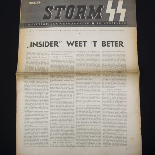 (Newspaper) Storm SS – Vierde Jrg. Nr. 14 – 7 Juli 1944(Newspaper) Storm SS – Vierde Jrg. Nr. 14 – 7 Juli 1944(Newspaper) Storm SS – Vierde Jrg. Nr. 14 – 7 Juli 1944(Newspaper) Storm SS – Vierde Jrg. Nr. 14 – 7 Juli 1944