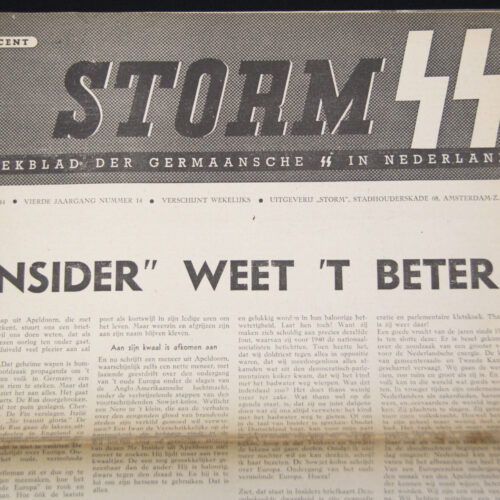 (Newspaper) Storm SS – Vierde Jrg. Nr. 14 – 7 Juli 1944(Newspaper) Storm SS – Vierde Jrg. Nr. 14 – 7 Juli 1944(Newspaper) Storm SS – Vierde Jrg. Nr. 14 – 7 Juli 1944(Newspaper) Storm SS – Vierde Jrg. Nr. 14 – 7 Juli 1944
