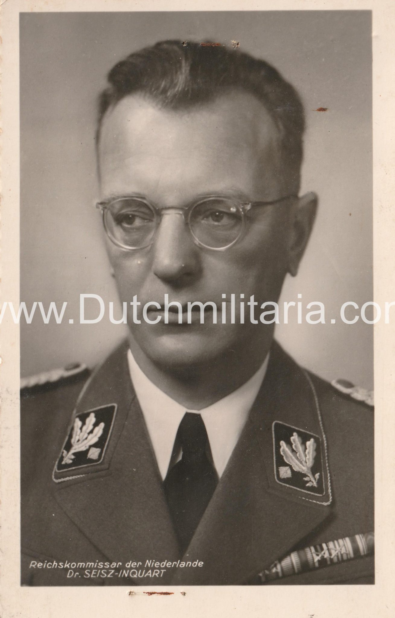 (Postcard) SS-Obergruppenführer M.d.R. Arthur Seyss Inquart SS business card + postcard – VERY RARE (2) (Postcard) SS-Obergruppenführer M.d.R. Arthur Seyss Inquart SS business card + postcard - VERY RARE