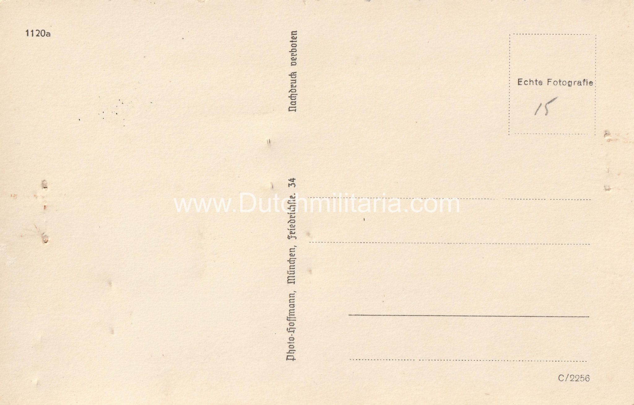 (Postcard) SS-Obergruppenführer M.d.R. Arthur Seyss Inquart SS business card + postcard - VERY RARE