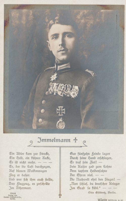 (Postcard) Sanke #. Immelmann