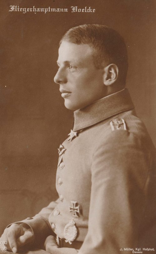 (Postcard) Sanke #3 Fliegerhauptmann Boelcke