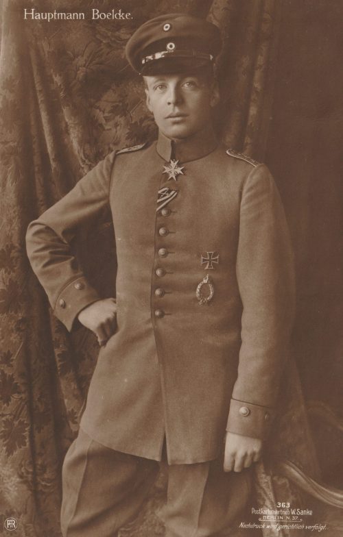 (Postcard) Sanke #363 Hauptmann Boelcke