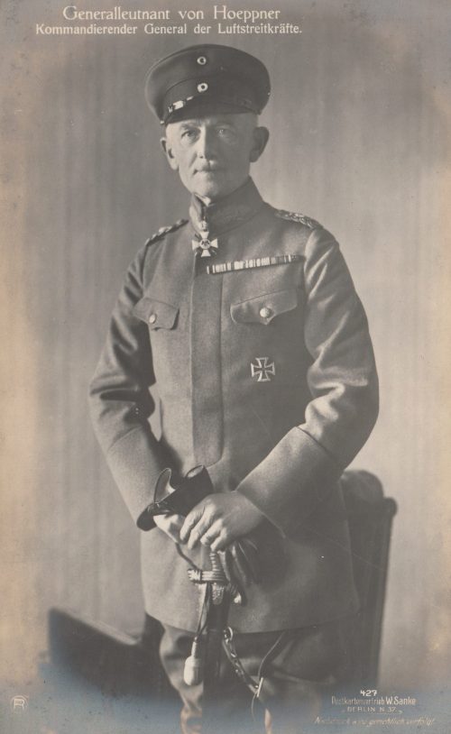 (Postcard) Sanke #427 Generalleutnant von Hoeppner Kommandierender General der Luftstreitkäfte