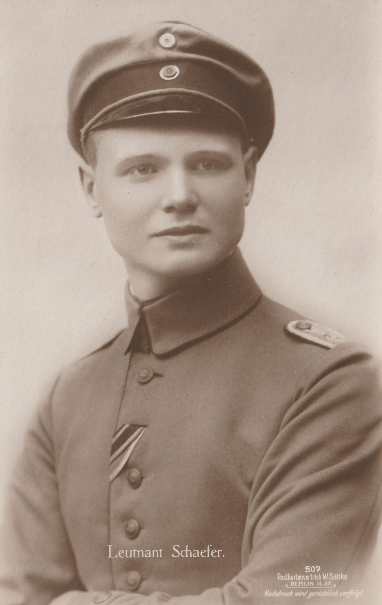 (Postcard) Sanke #507 Leutnant Schaefer