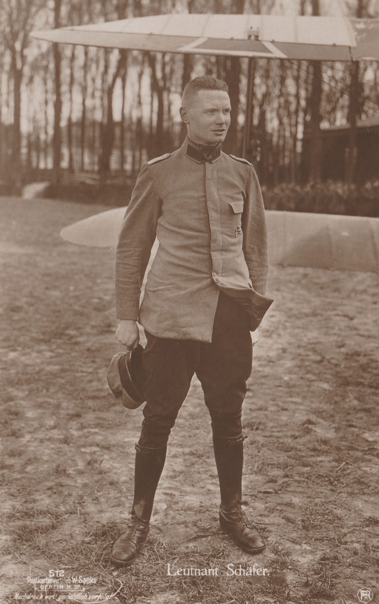 (Postcard) Sanke #512 Leutnant Schäfer