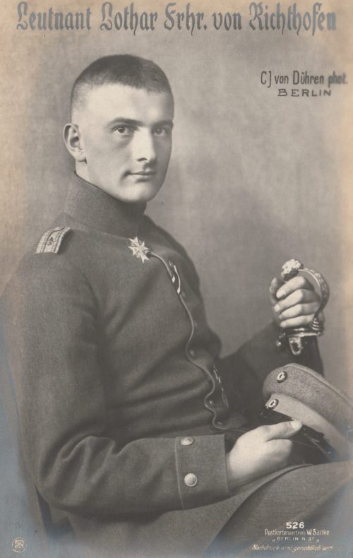 (Postcard) Sanke #526 Leutnant Lothar Frhr. von Richthofen