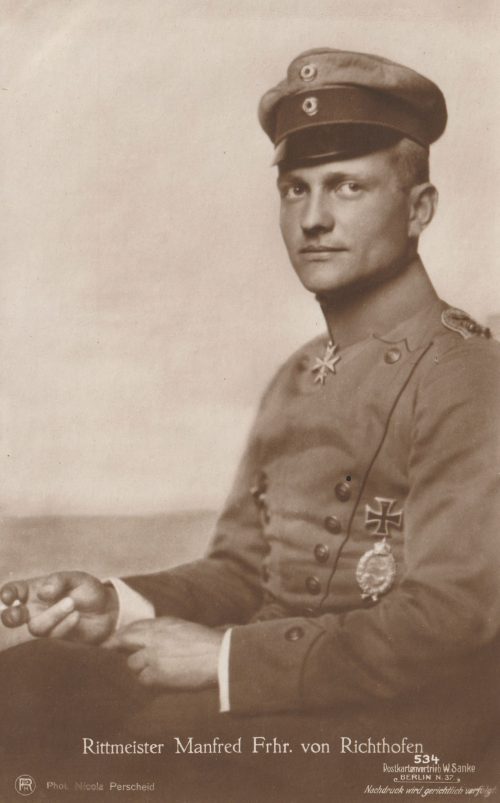 (Postcard) Sanke #534 Rittmesiter Manfred Frhr. von Richthofen