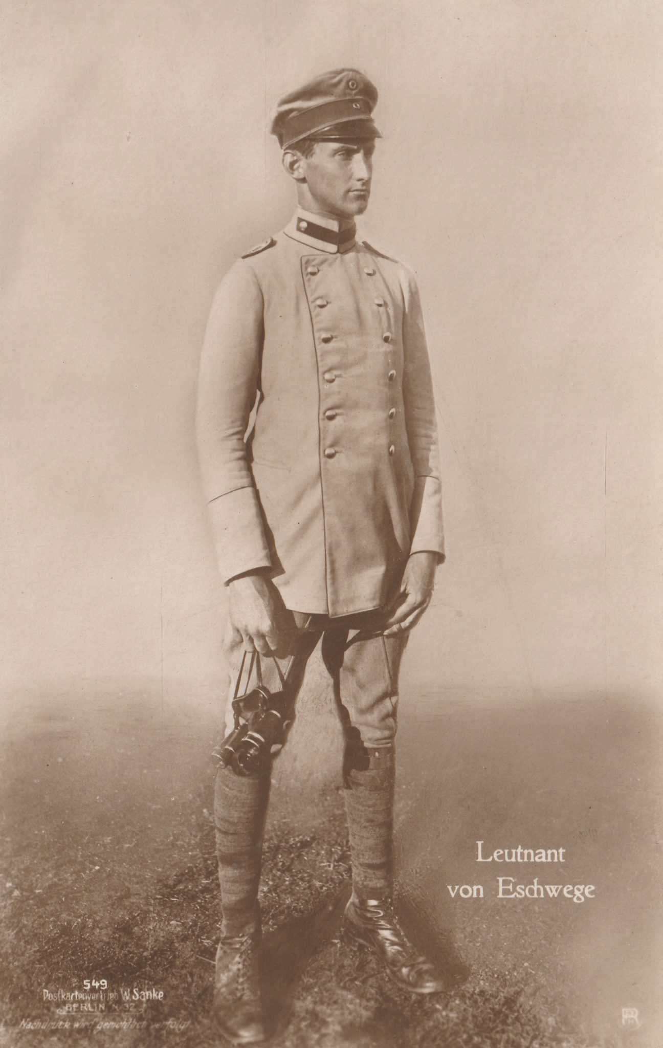 (Postcard) Sanke #549 Leutnant von Eschwege