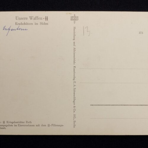 (Postcard) Waffen-SS Kradschützen im Süden