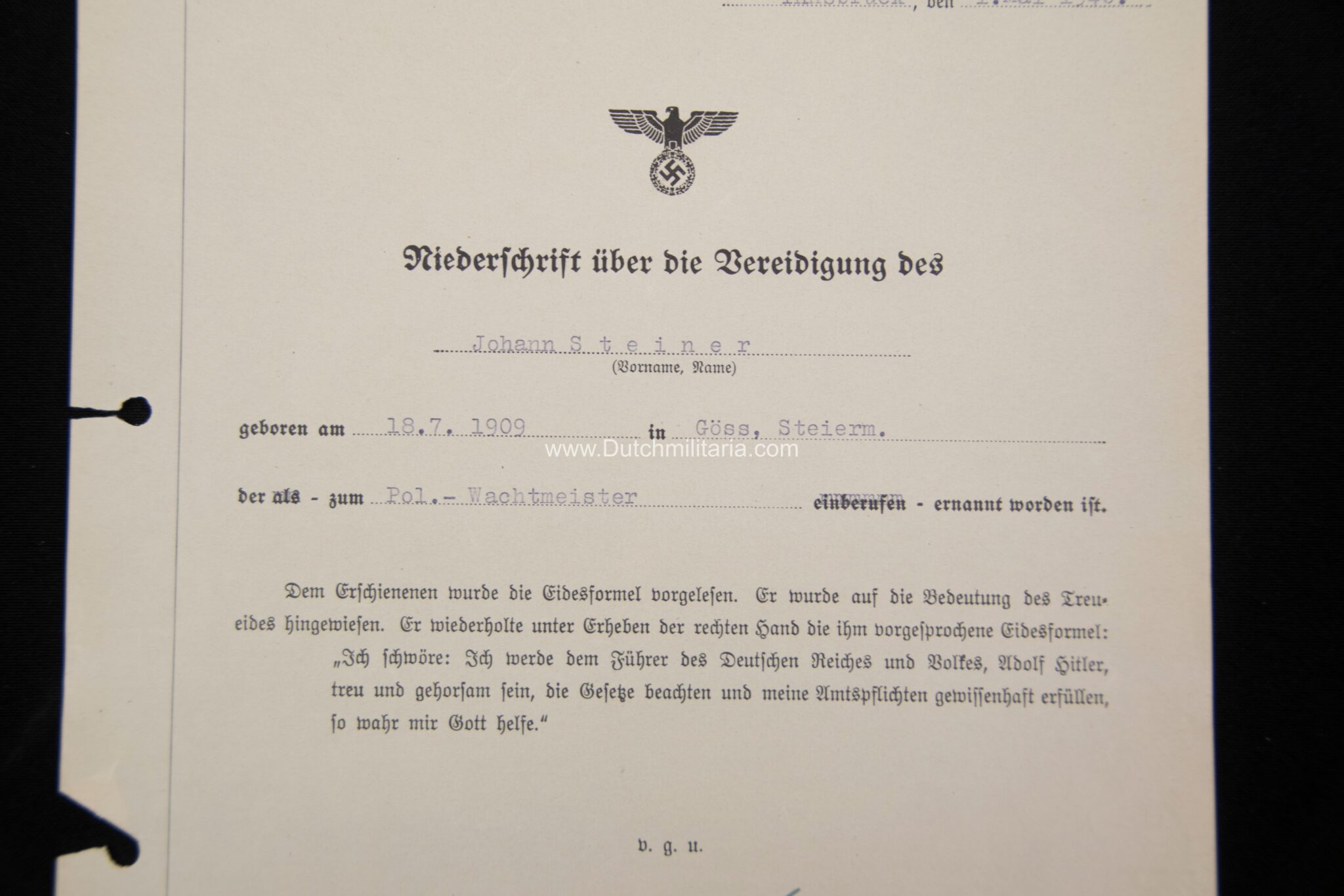 (SS Grouping) III./SS-Pol.Geb.Jäg.Rgt.18/9.Komp - MISSING in October 1944 in Topola/Serbia - Image 21