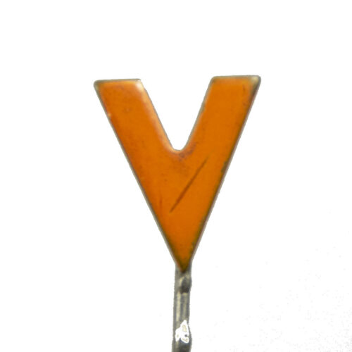 The NSB V-Action was a resistance action during World War II in which Dutch people en masse scrawled the letter V (for Victory) on walls and facades, as encouraged by the BBC, to encourage the population against the occupying forces. The NSB, the collaborationist party, responded with its own V propaganda, stating that the V stood for Victory because Germany won, leading to a propaganda war in the streets.