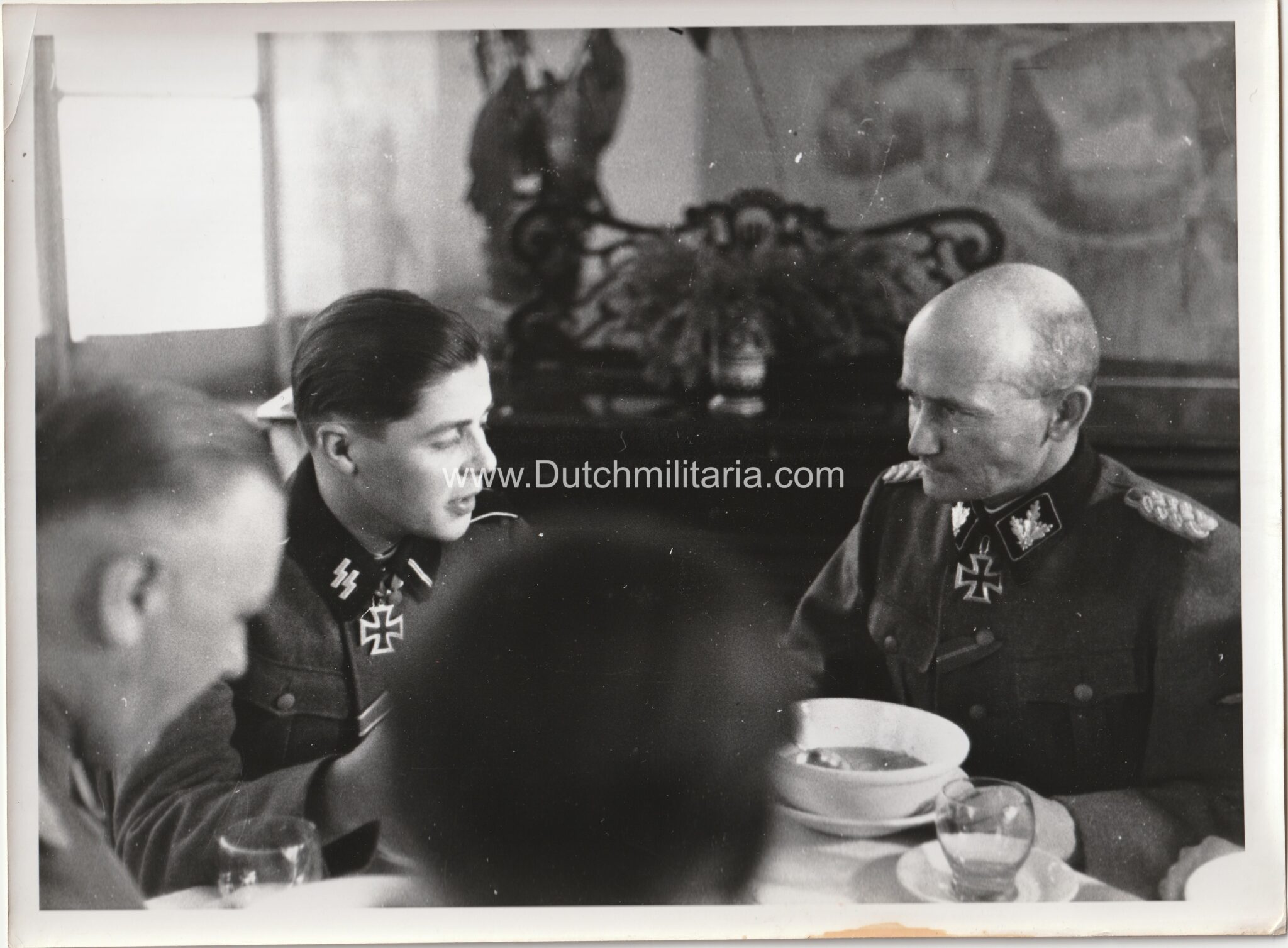 (Pressphoto) SS-Sturmann Gerard Mooyman - Das erste Ritterkreuz für einen Niederländischen Freiwilligen - ULTRA RARE!!!