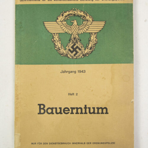 (brochurebook) Ordnungspolizei - Bauerntum (Jahrgang 1943 - Heft 2) - RARE