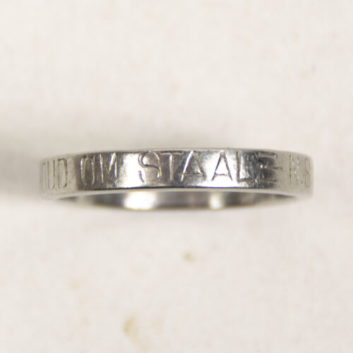 (NSB) Ring GOUD OM STAAL 1940