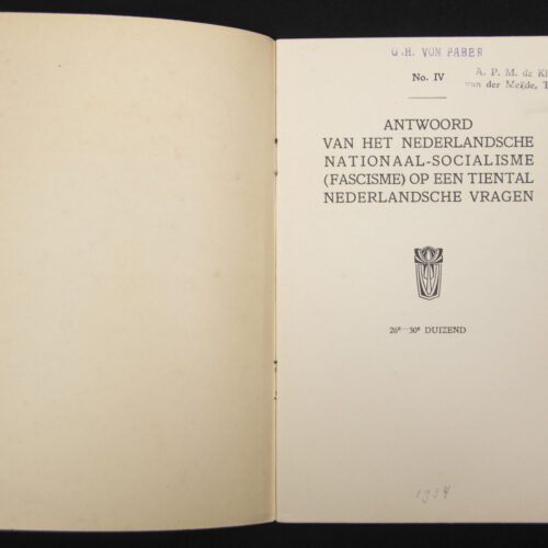 (Brochure) NSB Actueleele Vragen - Brochure IV