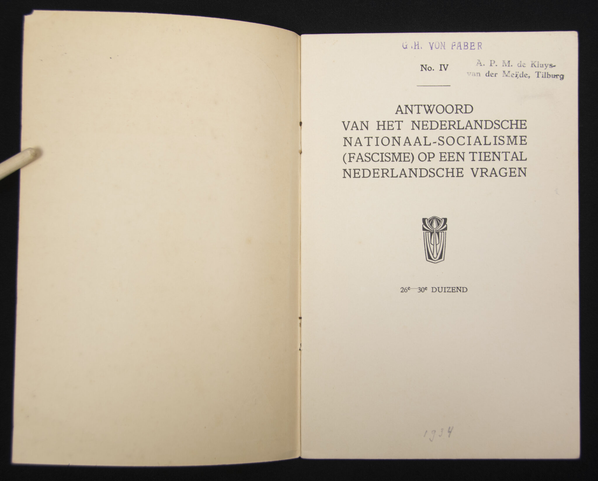 (Brochure) NSB Actueleele Vragen - Brochure IV