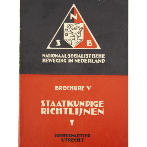 (Brochure) NSB Brochure V - Staatkundige Richtlijnen