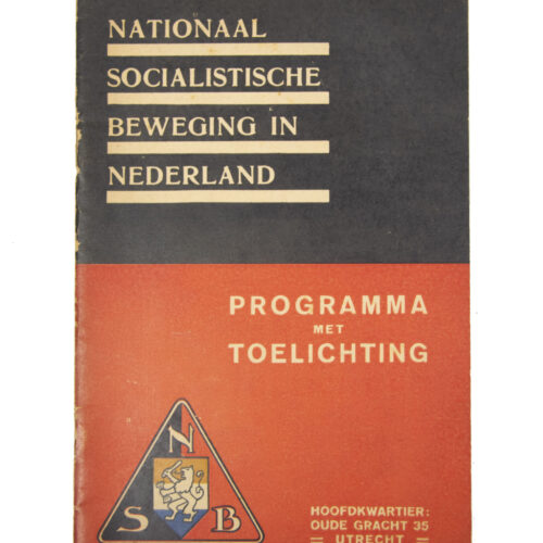 (Brochure) NSB Programma met Toelichting (6e Duizendtal)