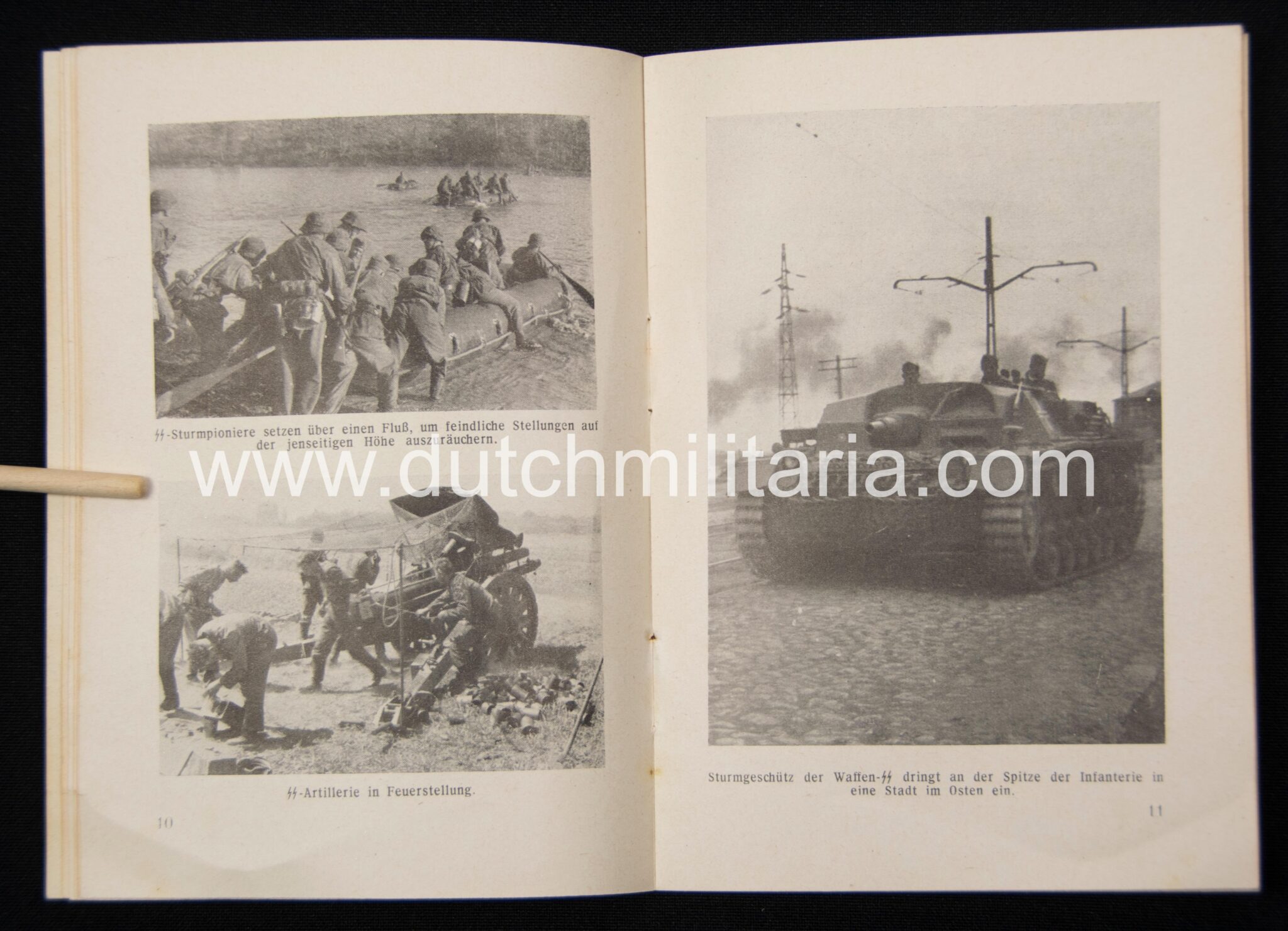 (Brochure SS) Die Waffen-SS ruft (1950) - extremely rare.j