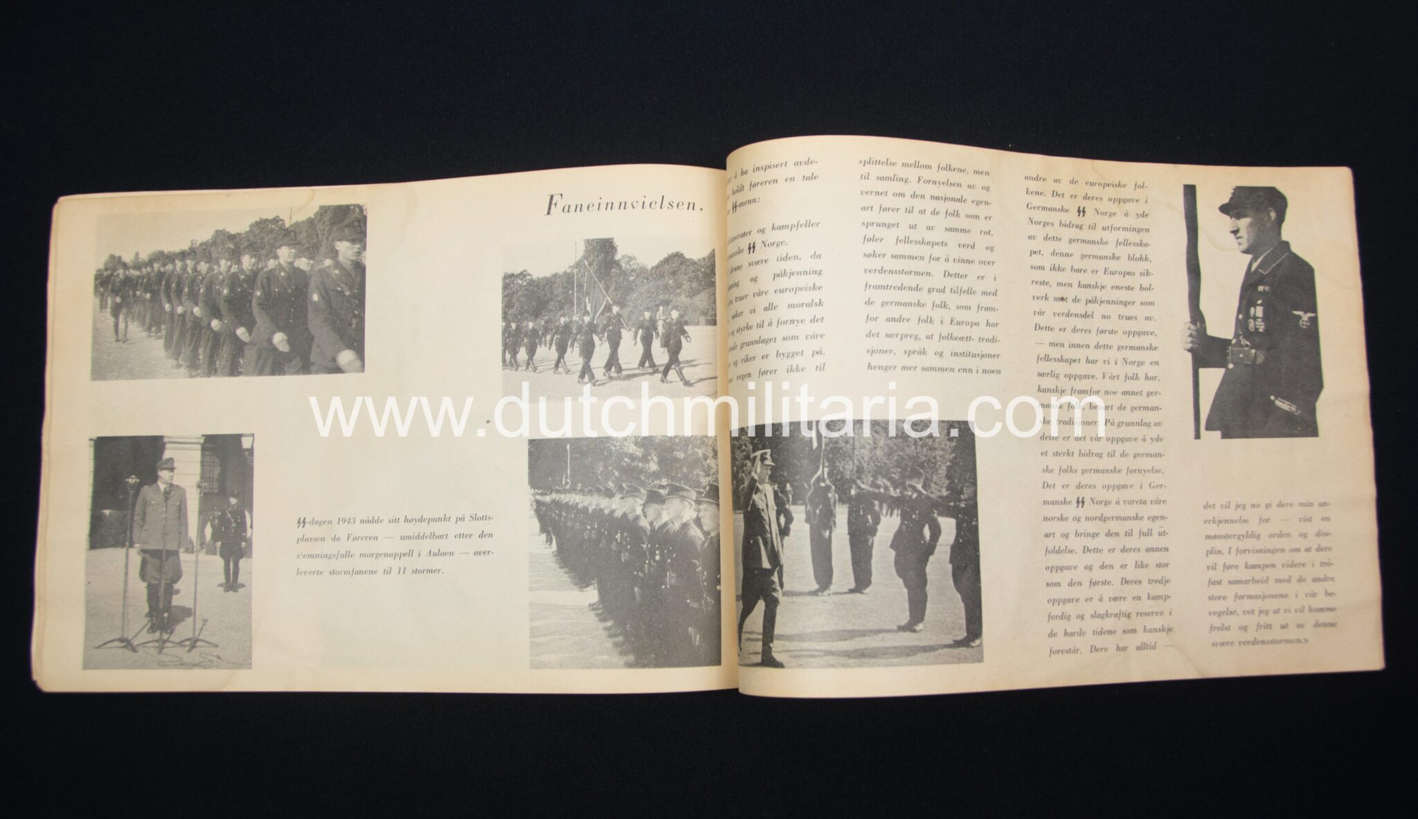 (Brochure / SS) Germanske SS Norge - SS-Dagen 1943 - Extremely rare!!! - Image 25