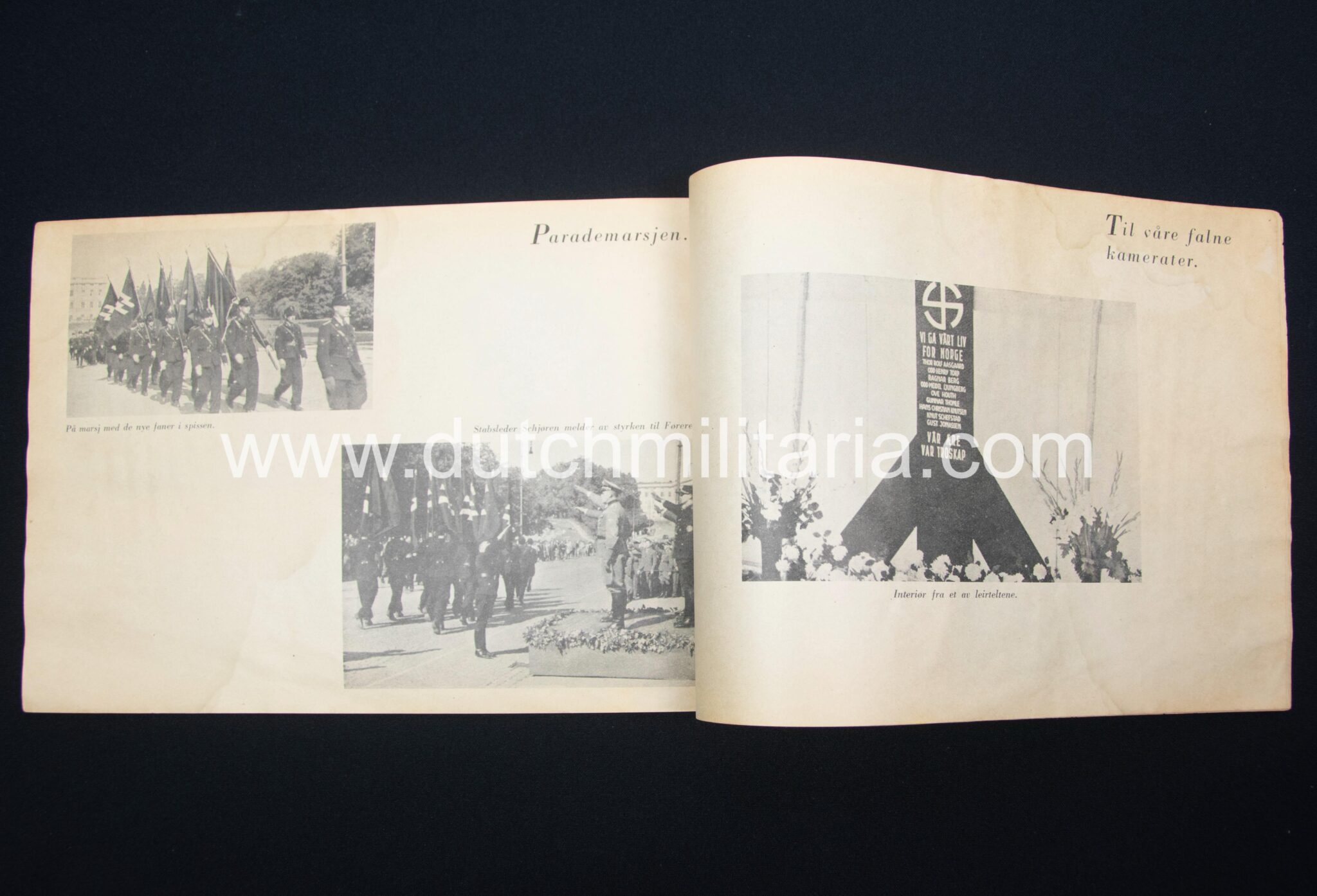 (Brochure / SS) Germanske SS Norge - SS-Dagen 1943 - Extremely rare!!! - Image 27
