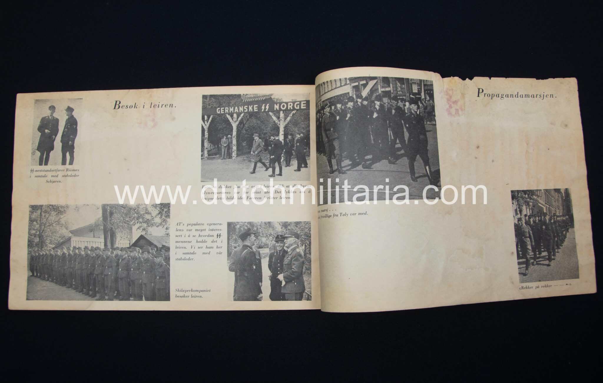 (Brochure / SS) Germanske SS Norge - SS-Dagen 1943 - Extremely rare!!! - Image 29