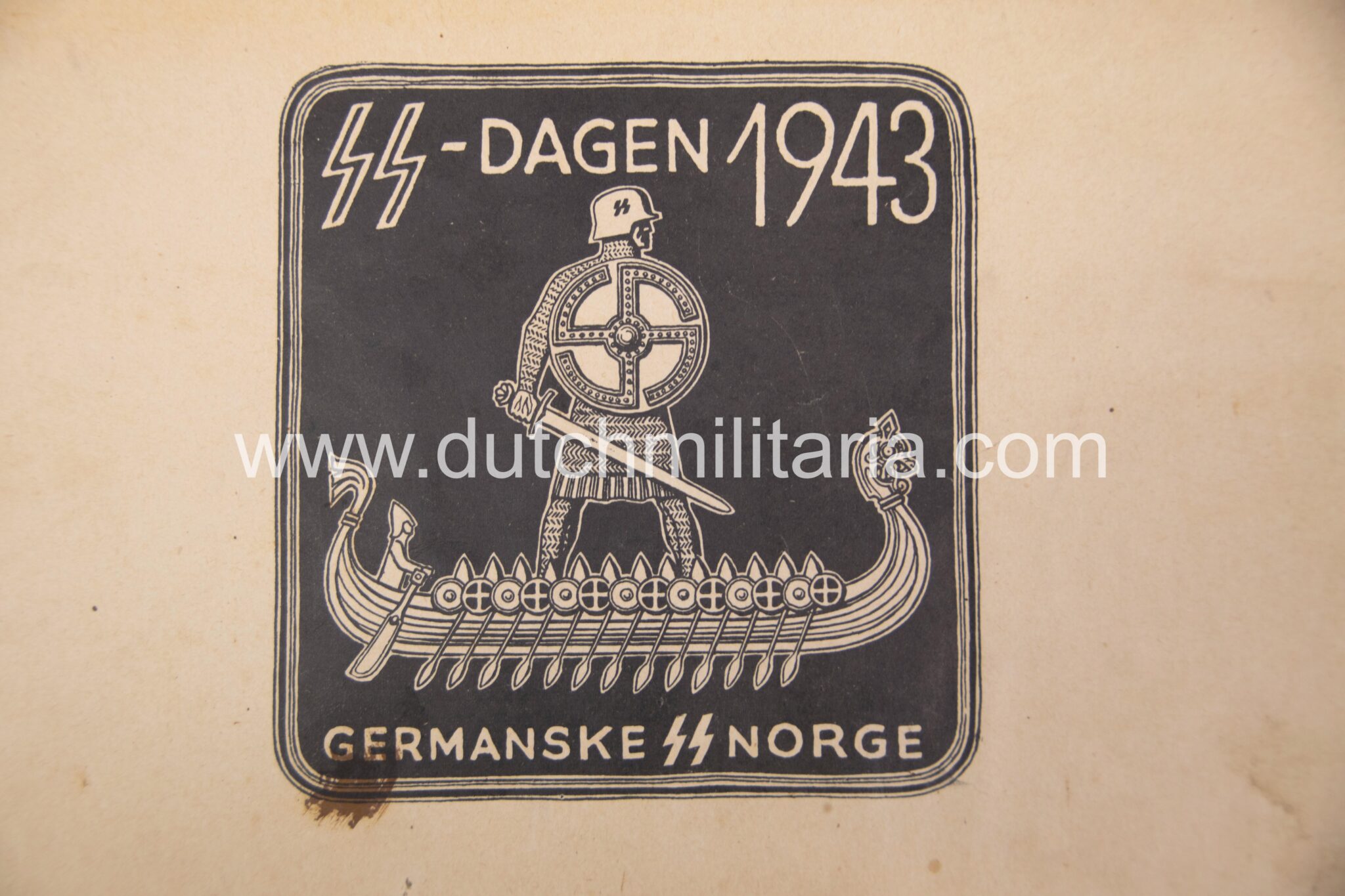 (Brochure SS) Die Waffen-SS ruft (1942) - extremely rare