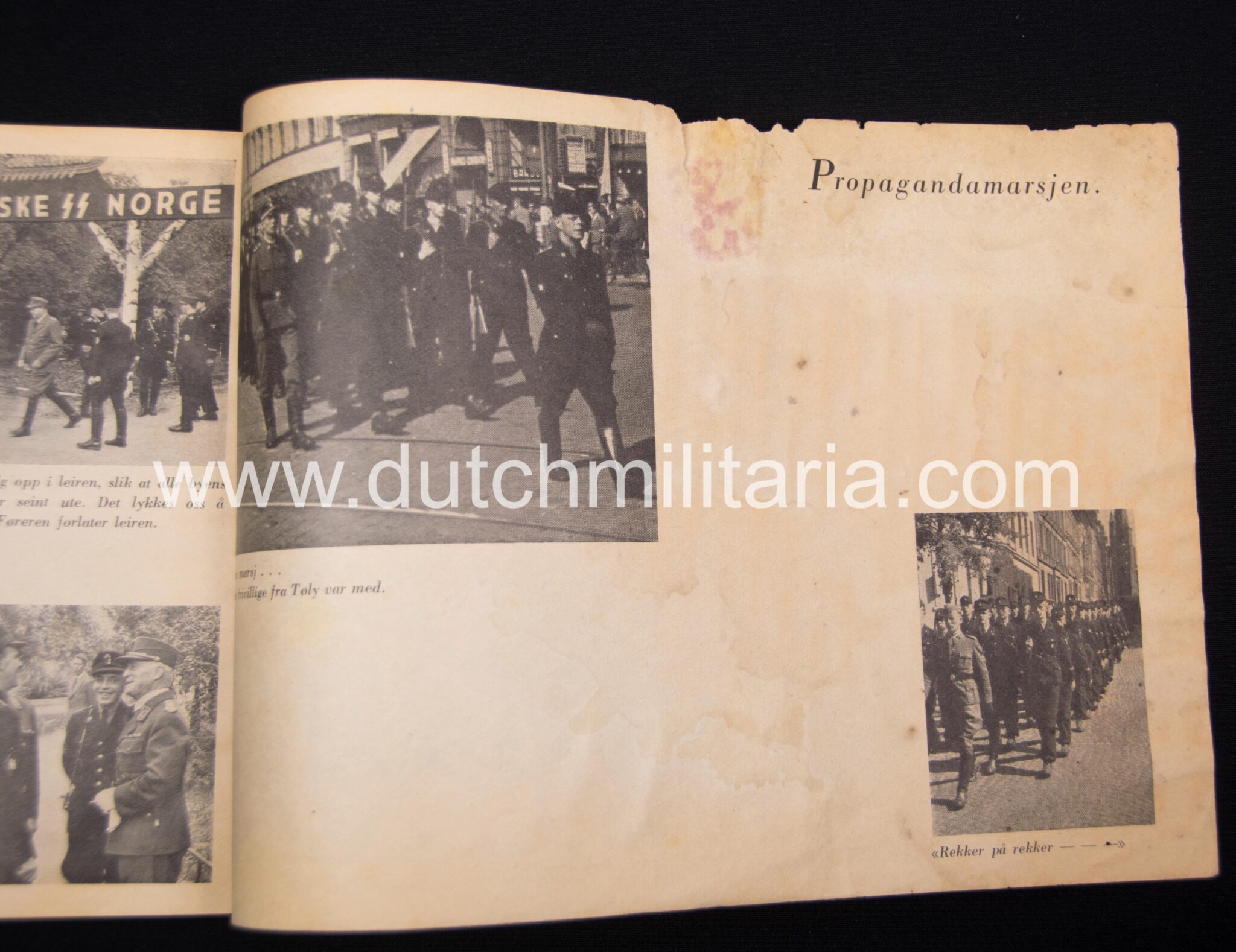 (Brochure / SS) Germanske SS Norge - SS-Dagen 1943 - Extremely rare!!! - Image 31