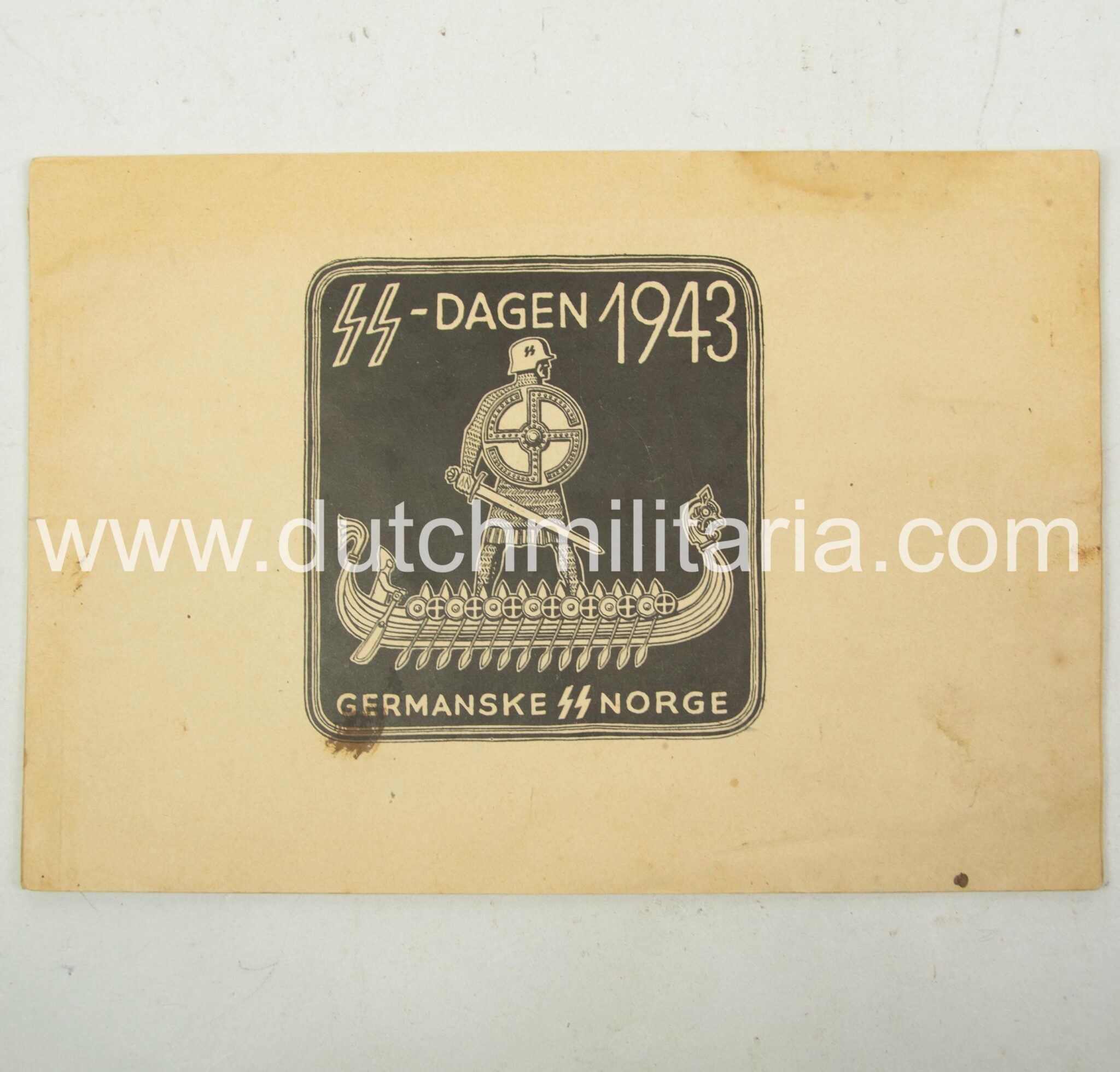 (Brochure SS) Die Waffen-SS ruft (1942) - extremely rare