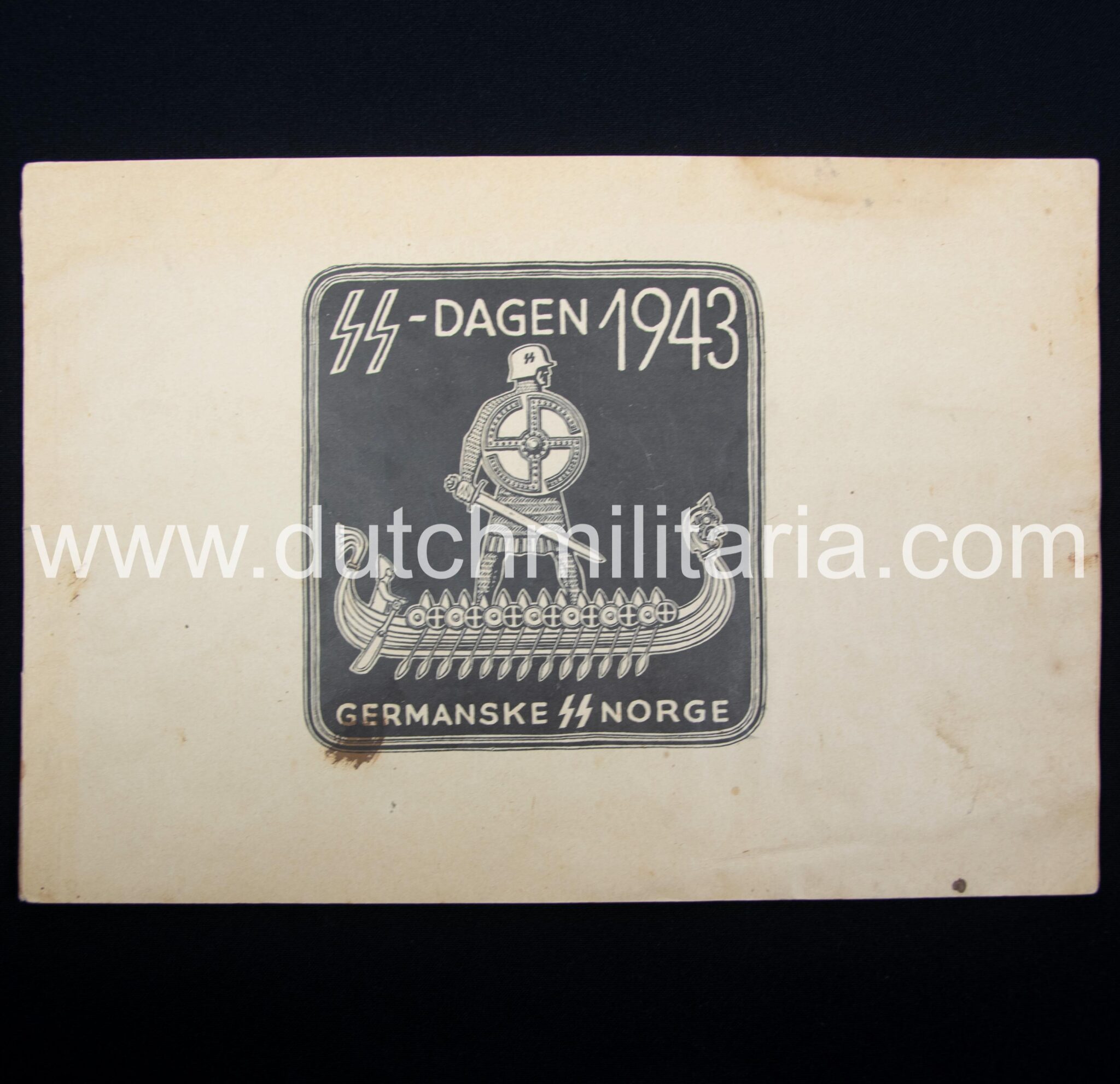 (Brochure SS) Die Waffen-SS ruft (1942) - extremely rare