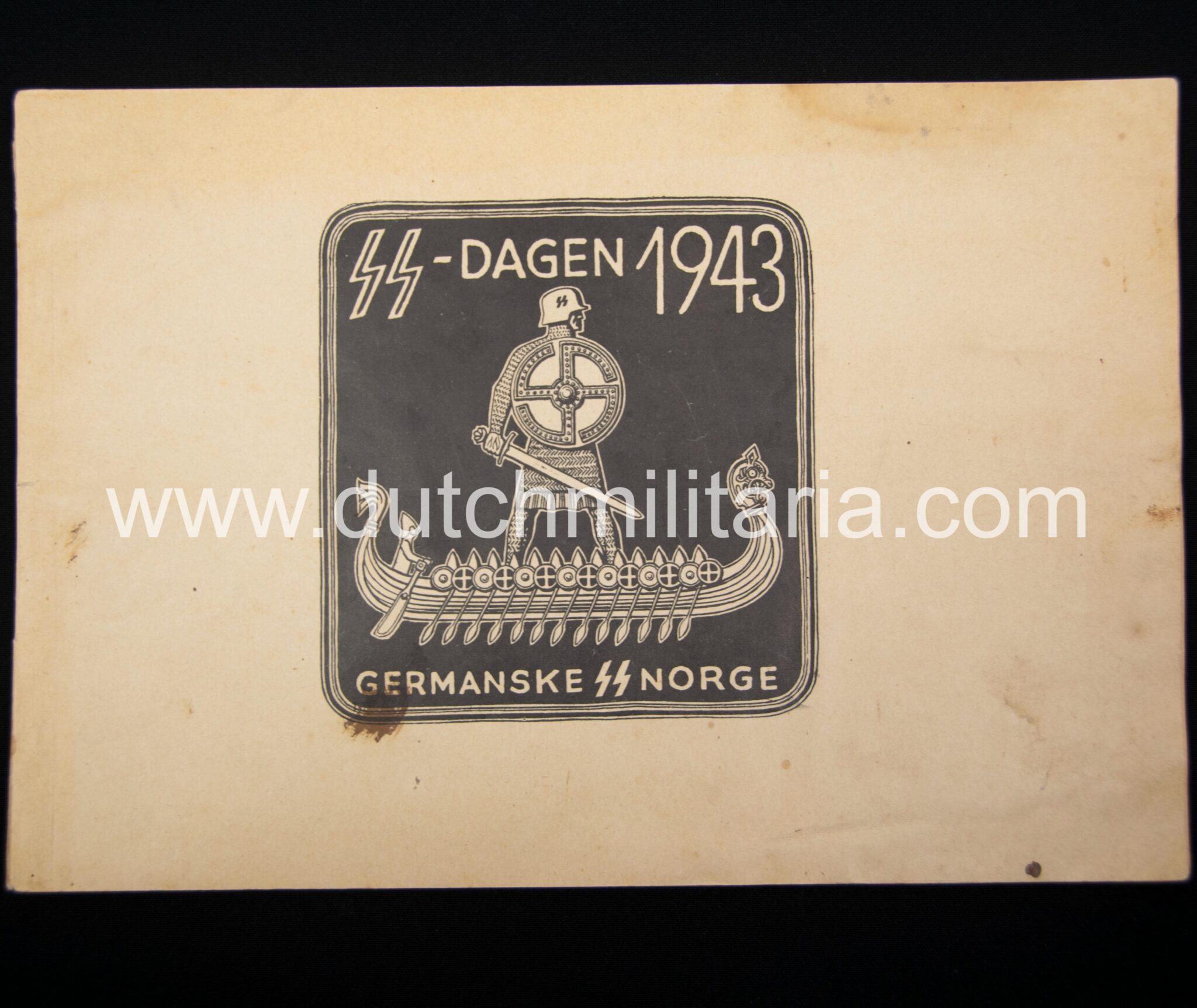 (Brochure SS) Die Waffen-SS ruft (1942) - extremely rare