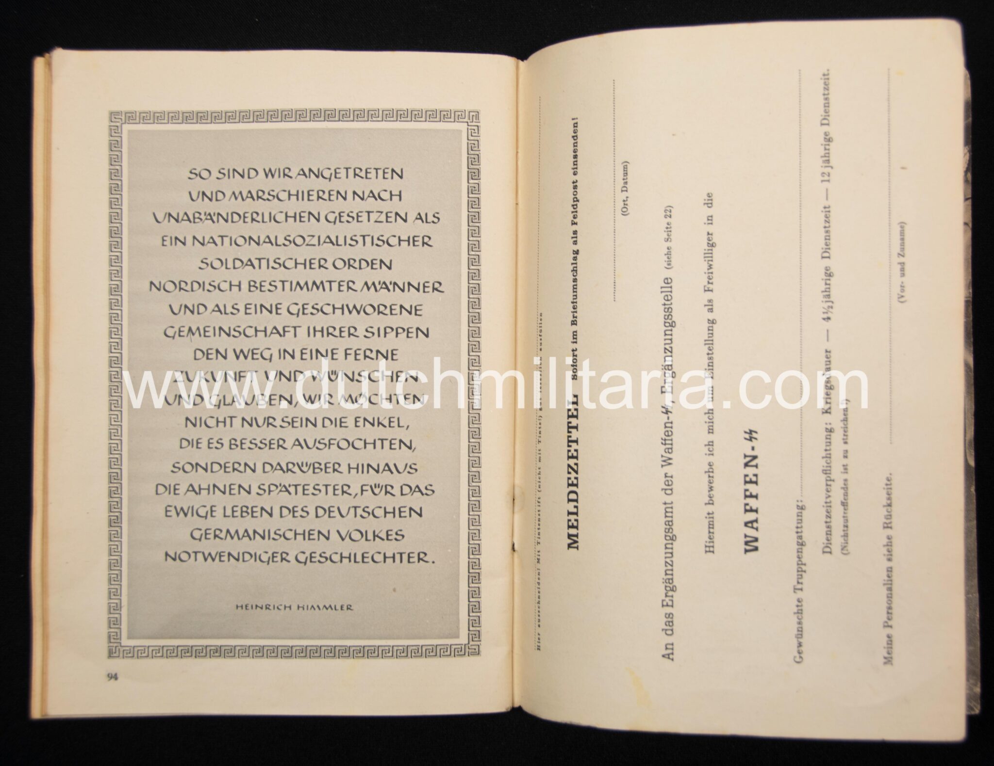 Brochure-Waffen-SS-Dich-Ruft-die-SS-1943.