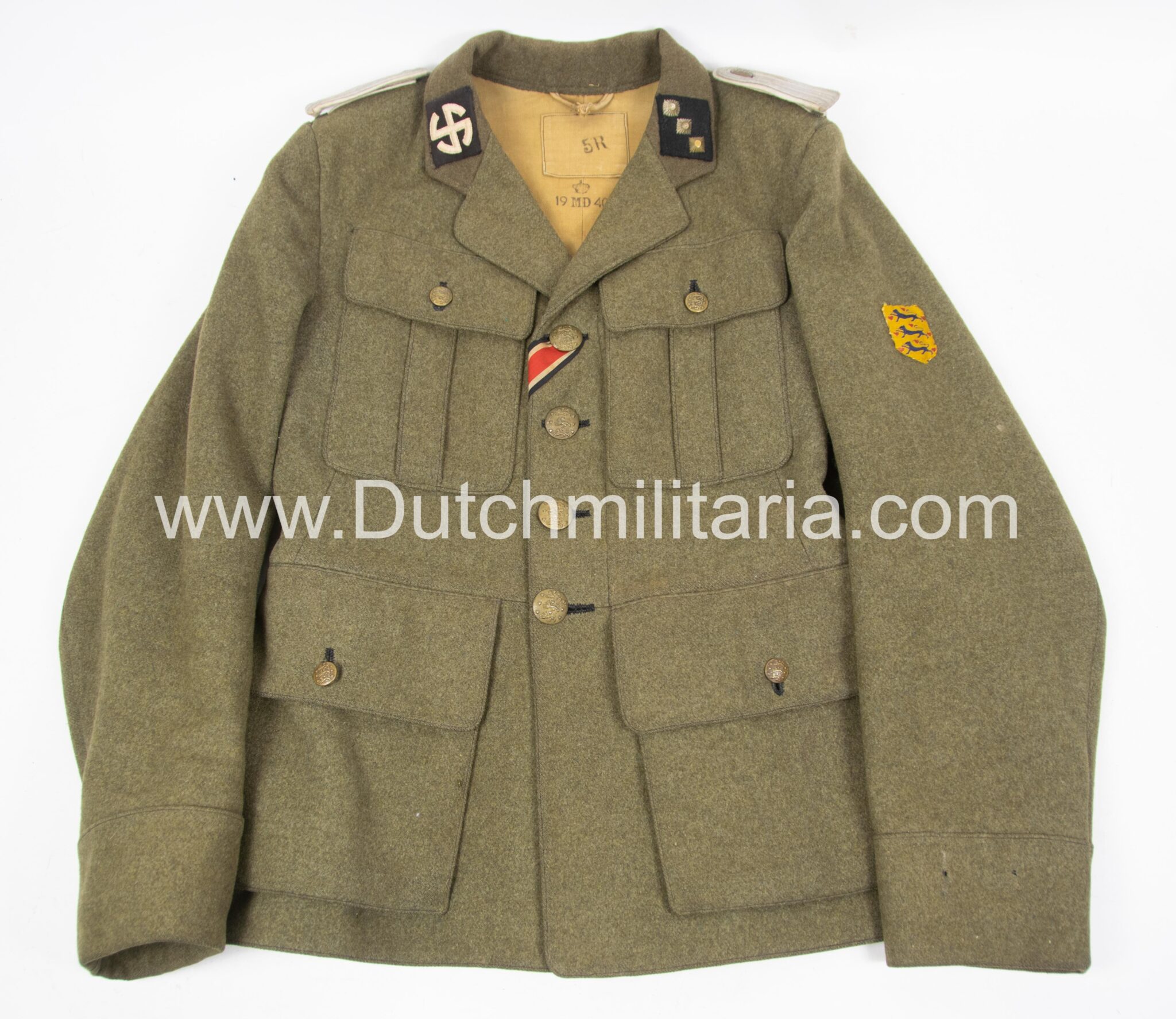 (Denmark) Danish Waffen-SS danish volunteer SS-Schalburgkorps uniform - Extremely rare!!! - Image 3
