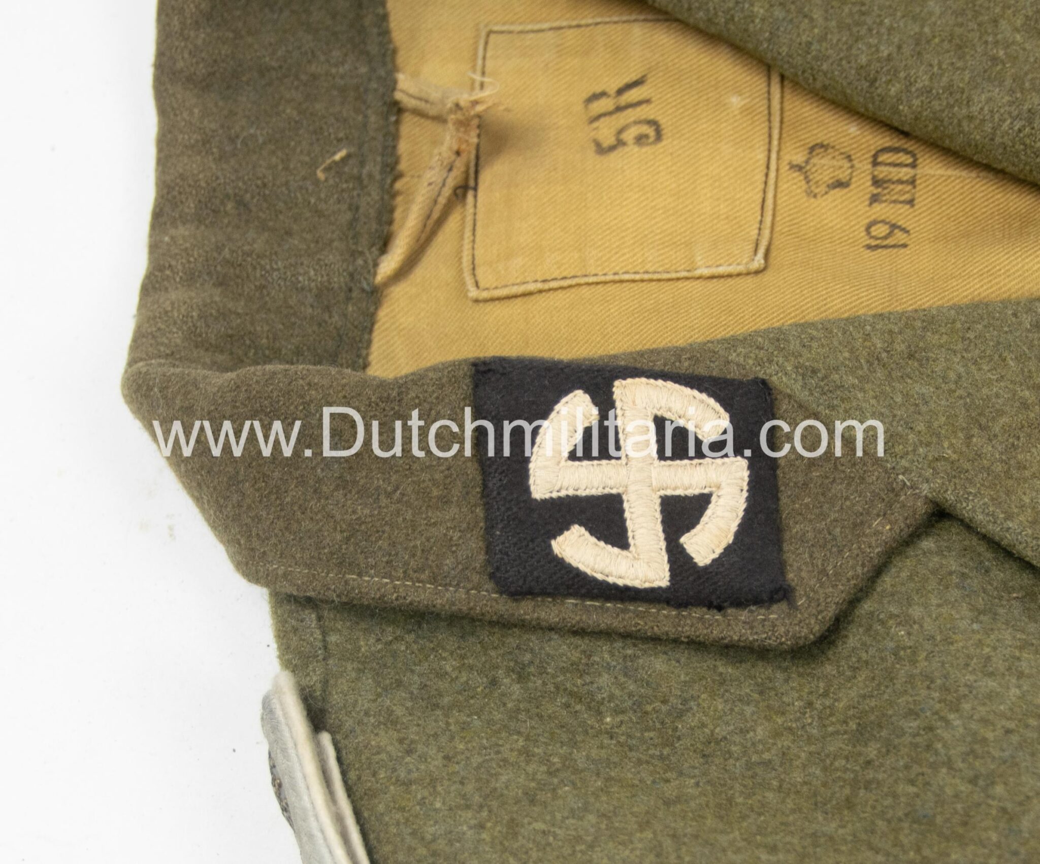 (Denmark) Danish Waffen-SS danish volunteer SS-Schalburgkorps uniform - Extremely rare!!! - Image 16