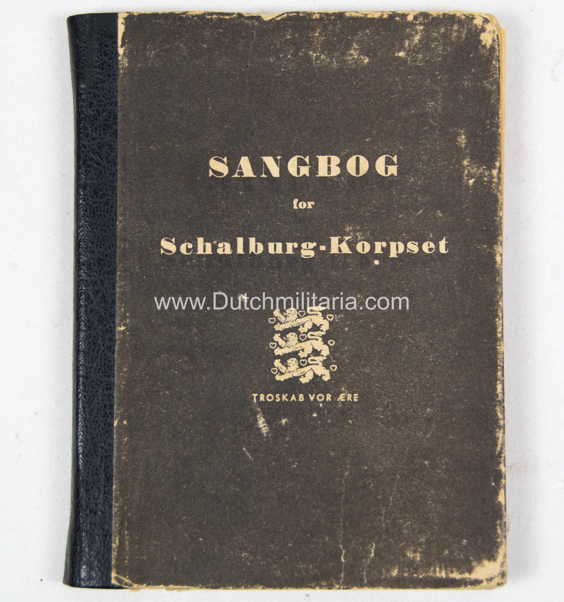 (Denmark) SS Schalburgkorps Songbook + paperwork grouping - VERY RARE