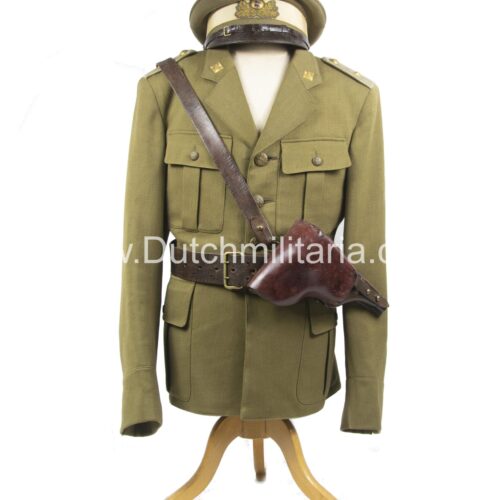 (Denmark) Untouched Danish m23 officer uniform for a Sekundløjnant (6-5-1940) [NAMED] - rare