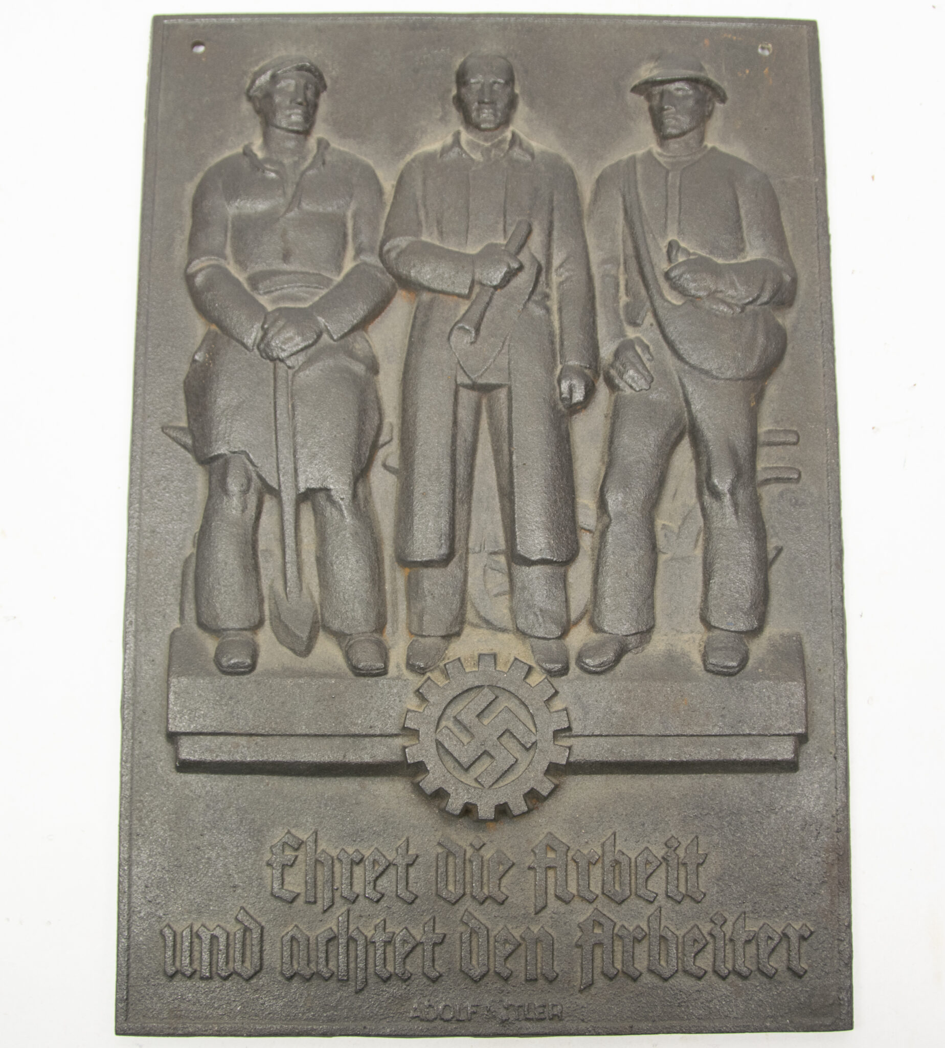 Deutsche Arbeitsfront (DAF) large size wall plaque