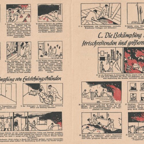 (Document) Die Brandbekämpfüng im Luftschutz