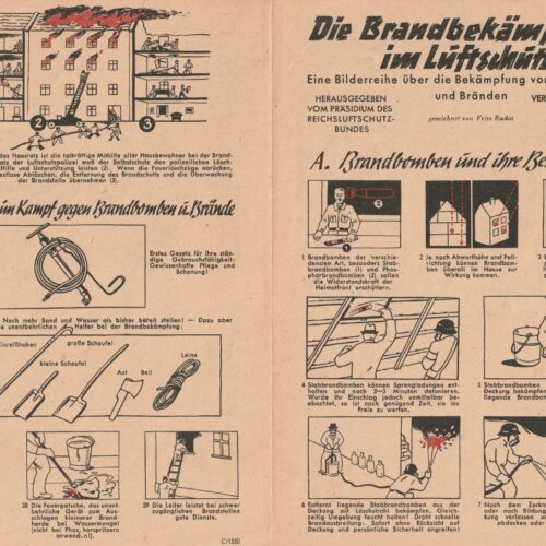 (Document) Die Brandbekämpfüng im Luftschutz