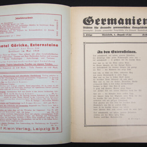 (Magazine) Germanien 2. Jahrgang - Folge 2. Heft 2 (1930)