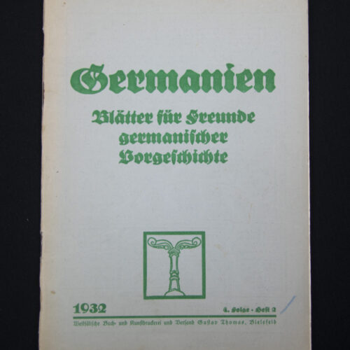 (Magazine) Germanien 4. Jahrgang - Folge 4. Heft 2 (1932)