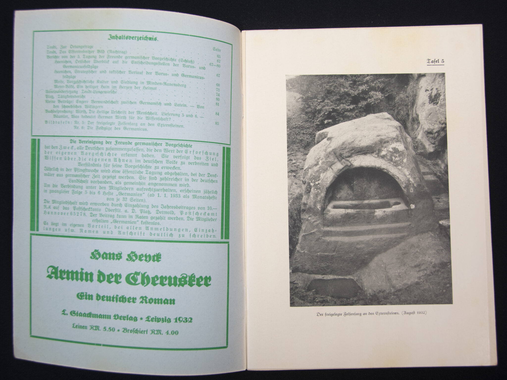 (Magazine) Germanien 4. Jahrgang - Folge 4. Heft 3 (1932)