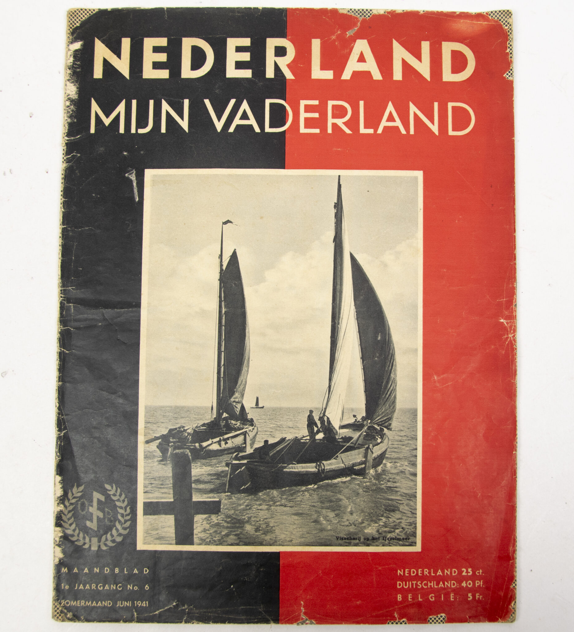 (Magazine) NSB - Nederland mijn Vaderland - 1e Jargang No. 6 (1941) - rare