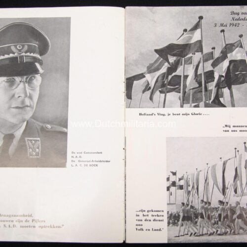 (NAD) Nederlandsche Arbeidsdienst De liefde tot zijn land is ieder aangeboren...