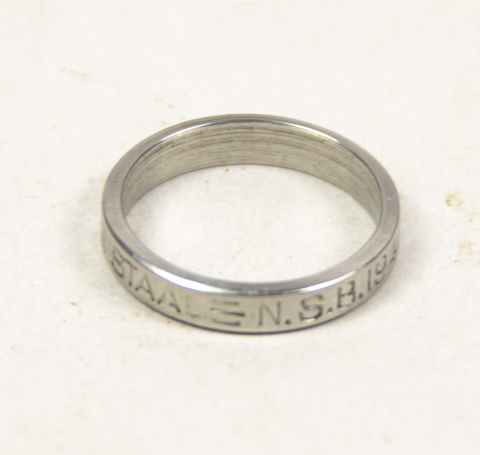 (NSB) Ring GOUD OM STAAL 1940