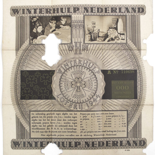 (NSB) Winterhulp Nederland (WHN) Loterij 1944